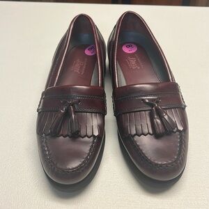 Mens Burgundy Dress shoes